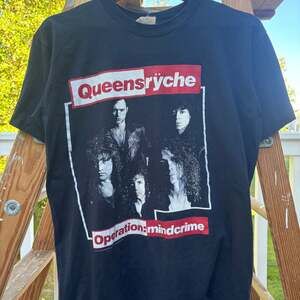 Vintage Queensryche Operation Mindcrime 1988 Tour T-Shirt